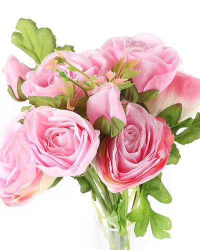 Camellia Изкуствено Цвете 46 см Розов