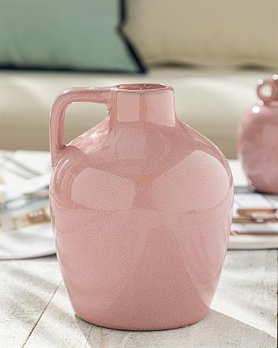 Candies Porcelain Vase 13x13x16 cm Pink