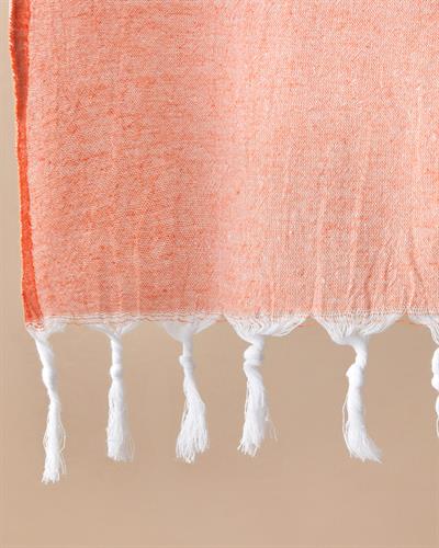 Candy Пещемал на райе Регенериран 90x150 cm Морскосин - Оранжев