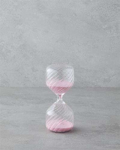 Пясъчен Часовник 16 см Розов
