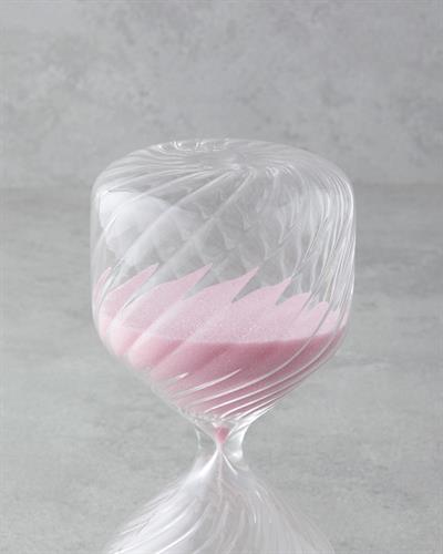 Пясъчен Часовник 16 см Розов