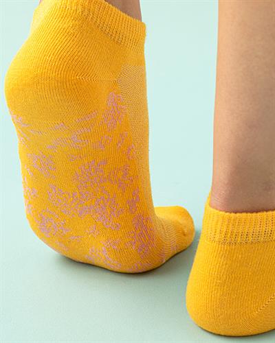 Carla Cotton 3-set Women Socks 36-40 Ekru-Gri-Sarı