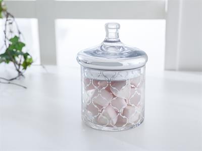 Carla КУТИЯ ЗА СЪХРАНЕНИЕ Голяма Cam 10,5x15,0 cm Silver