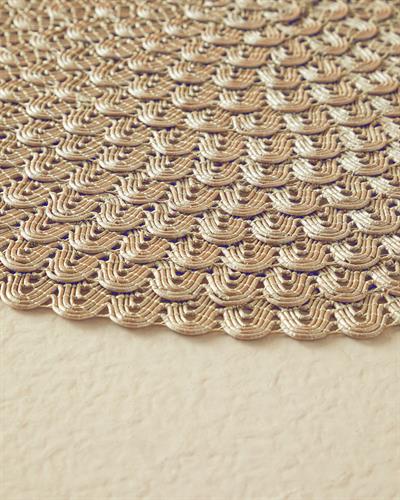 Carlotta Подложки За Хранене 2 бр. Полипропилен 38 см Бежов