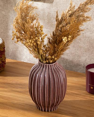 Carmen Ваза Бордо Червено, 11,4 X 11,4 X 15,5 Cm