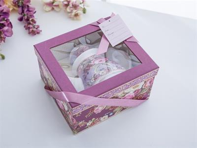 Carmen Чайник Малка Порцелан 14,0x14,0x14,6 cm Damson