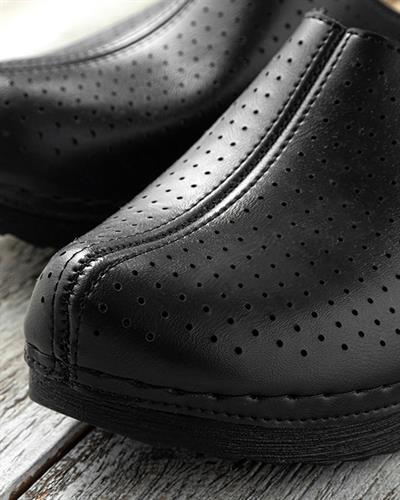 Carmen Artificial Leather Women Sandals 40 Black