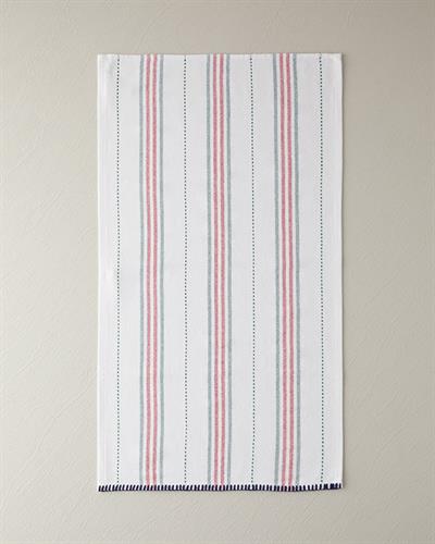 Carmen Stripe Кърпа За Сушене Памук 30x50 см Бял