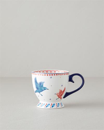 Чаша New Bone China 460 ml Син