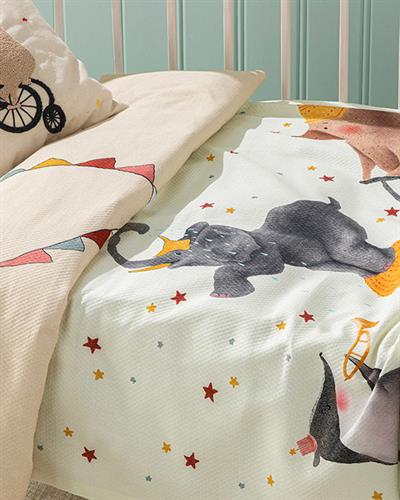 Carnival Бебешка Покривка Памучен, Бежово, 100 X 150 Cm