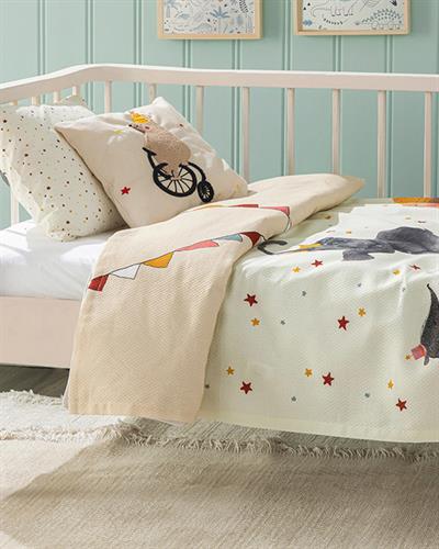 Carnival Бебешка Покривка Памучен, Бежово, 100 X 150 Cm