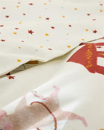 Carnival Бебешки Спален Комплект Памучен, Бежово, 100 X 150 Cm