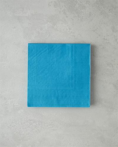Carnival Paper 20 pcs Napkin 33x33 cm Blue