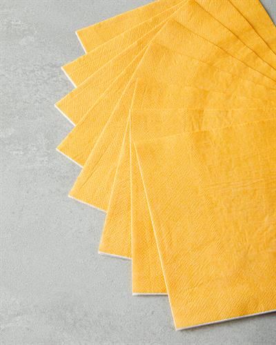 Carnival Paper 20 pcs Napkin 33x33 cm Mustard