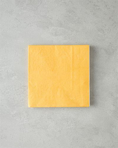 Carnival Paper 20 pcs Napkin 33x33 cm Mustard
