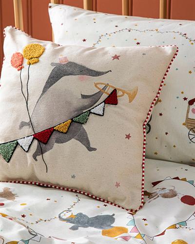 Carnival Декоративна Възглавница С пълнеж 30x30 см Бежов