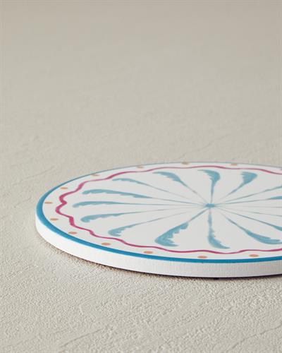 Carnival Cycle Подложка За Топло Сервиране Керамика 16 см Син