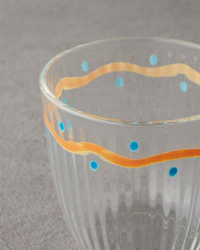 Carnival Day Чаша 2 бр. Стъкло 290 мл Оранжев