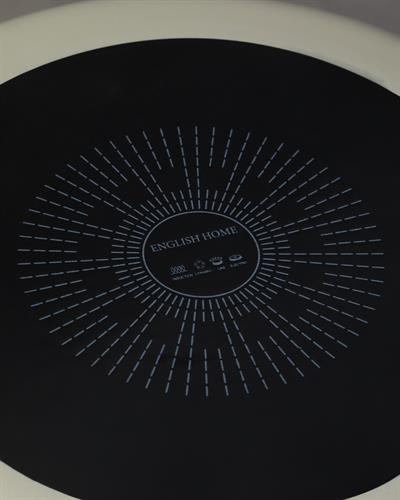 Carnival Flower Меден Съд Емайлиран 20 см Син - Бял.