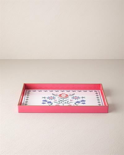 Carnival Flower Тепсия Полипропилен 40x26 cm Цикламен