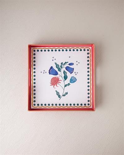 Carnival Posy Тепсия Полипропилен 35x35 см Розов