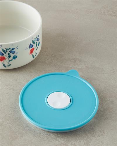 Carnival Posy Кутия За Съхранение Китайски костен порцелан 600 мл Син