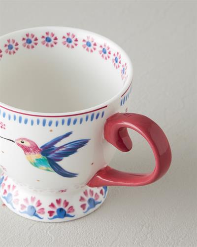 Чаша New Bone China 460 ml Fuschia