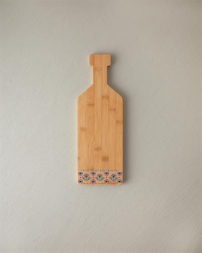 Bamboo Cutting Board 40x14 cm Pink