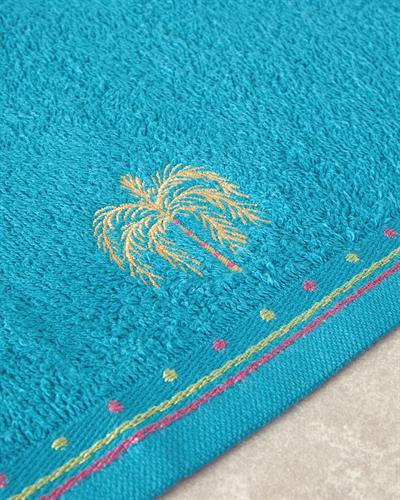 Carnival Tree Кърпа За Сушене Памук 30x50 см Син