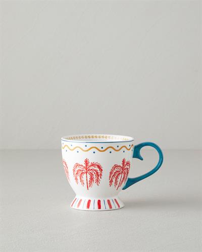 Чаша New Bone China 460 ml Светло синьо