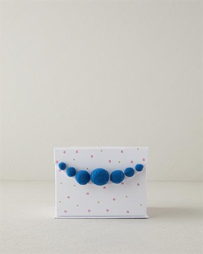 Carnival Tulip Комплект С Чаши За Кафе 4 части за 2 души Китайски костен порцелан 100 мл Светлосин