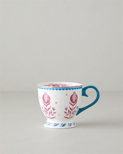 Чаша New Bone China 460 ml Светло синьо