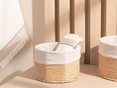 Carol Кошница Кафяво, 20 X 20 X 14 Cm