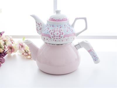 Carola ЧАЙНИК Емайлиран 2L Pink