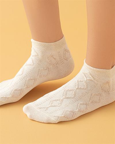 Carolina Cotton Polyester Women 2 pcs 36-40 Ecru - Gray