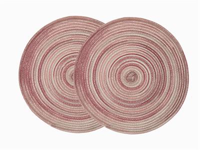 Carpe Diem АМЕРИКАНЗКИ СЕРВИЗ 2 комплекта Полиестер 38 cm Pink