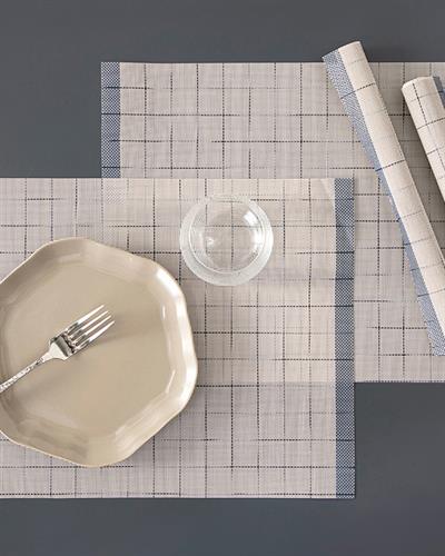 Carrie Подложки За Хранене 4 бр. Pvc 30x45 см Морскосин