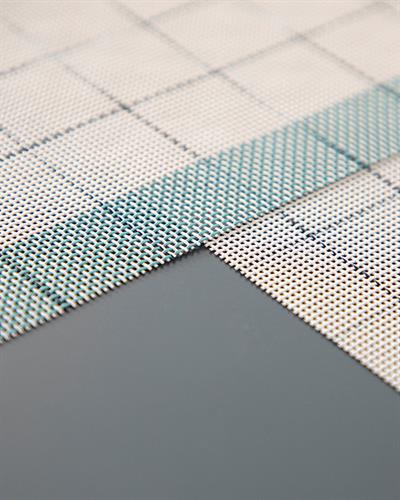 Carrie Американзки Сервиз 4 Бр., Pvc, Синьо, 30 X 45 Cm