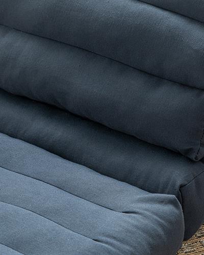 Casa Декоративна Възглавница За Под 130x50x9 см Индиго.