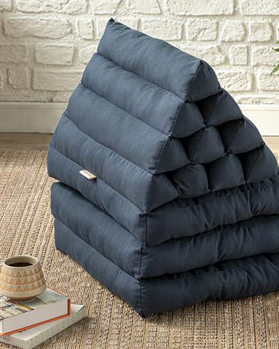 Casa Декоративна Възглавница За Под 130x50x9 см Индиго.