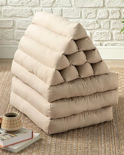 Casa Декоративна Възглавница За Под 130x50x9 см Каменно сив..