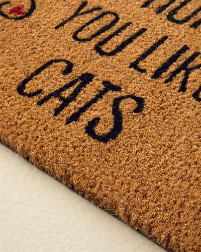 Cats Изстривалка Отпечатан, Естествен, 33X60 Cm