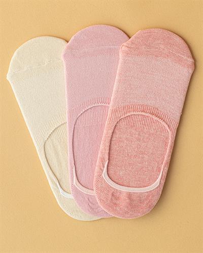Catty Cotton 3-set Women Ballet Socks 36-40