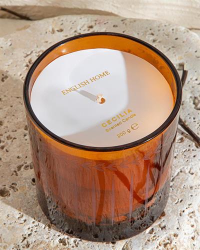 Cecilia Scented Candle 200 g Amber