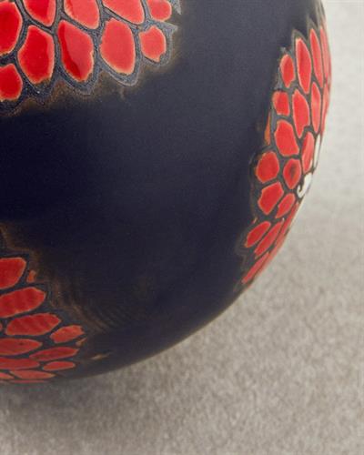 Cecilia Декоративен Предмет Керамика 8 см Черен