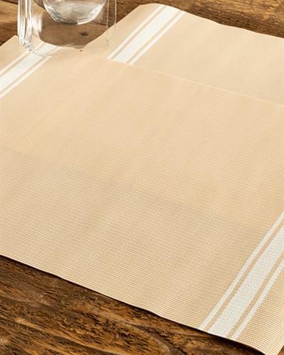 Celeste Американзки Сервиз 4 Бр., Pvc, Бежово, 30 X 45 Cm