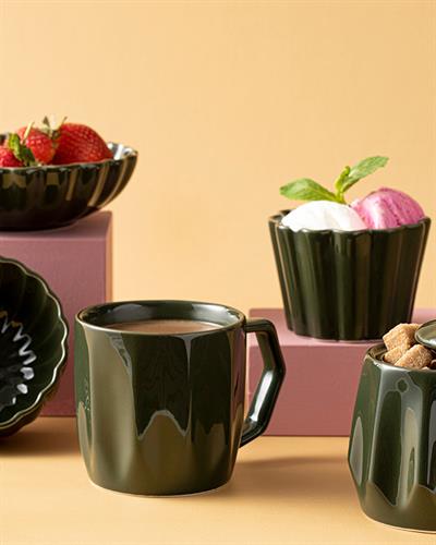 Cenova Silicone Sugar Bowl 7,5 cm Green