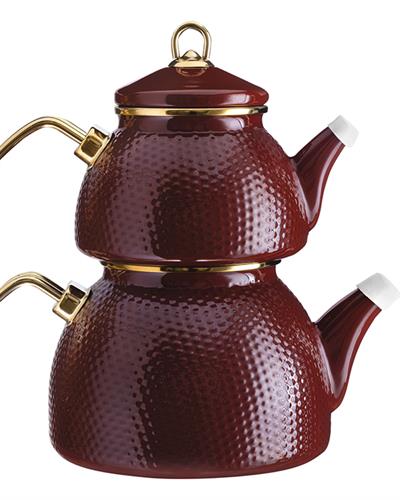 Ceremony ЧАЙНИК Емайлиран Claret Red