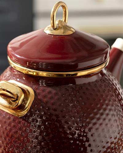 Ceremony ЧАЙНИК Емайлиран Claret Red