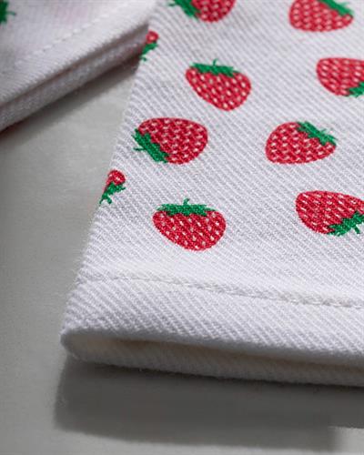 Cerise Кърпа За Изсушаване Памучен, Червено, 30 X 50 Cm